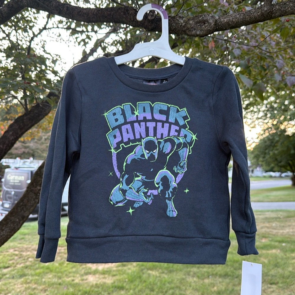 Marvel black panther sweatshirt